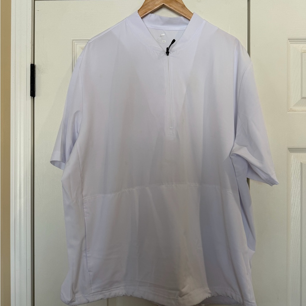 Champro Mens short sleeve half zip shirt